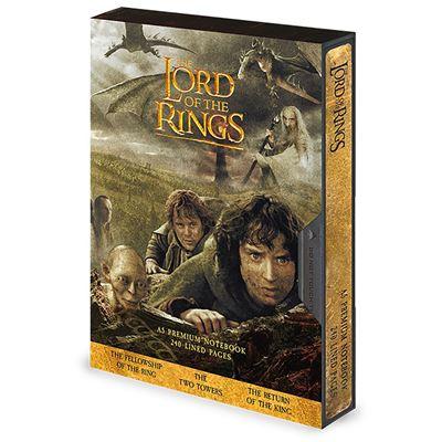 LORD OF THE RINGS - VHS - Notebook A5 Premium