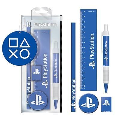 PLAYSTATION - Classic White & Blue - Stationery Set