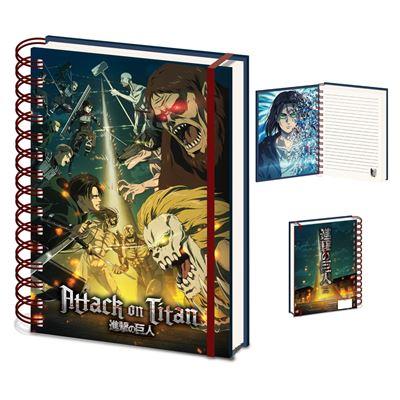 ATTACK ON TITAN - Season 4 - Wiro Notebook A5