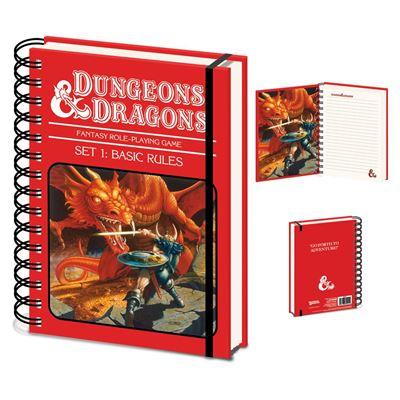 DUNGEONS AND DRAGONS - Basic Rules - A5 Wiro Notebook