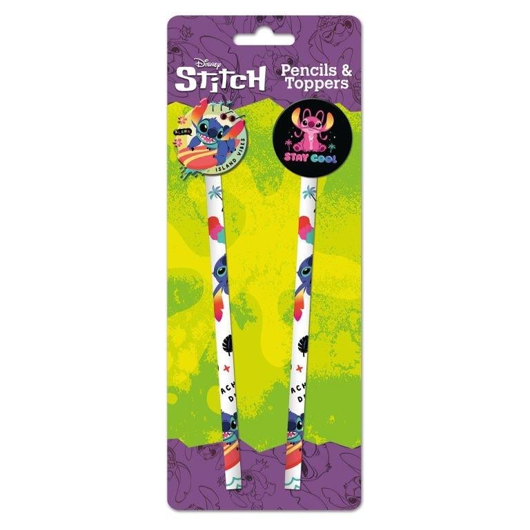 LILO & STITCH - Acid Pops - Pencil & Topper 2PK