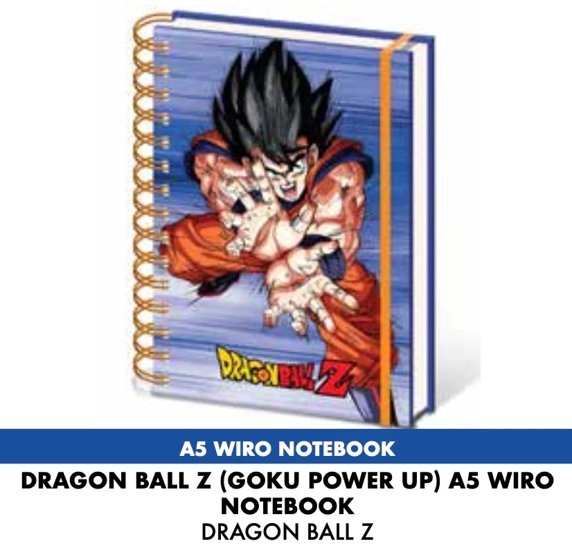 DRAGON BALL Z - Goku Power UP - A5 Wiro Notebook
