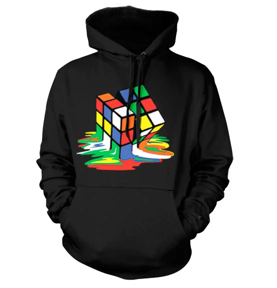 RUBIK'S - Sweatshirt Melting Rubik's - Cube - Black (XXL)