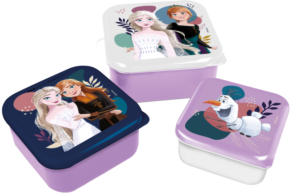 FROZEN - Elsa & Anna - Snack Boxes - 3 pcs