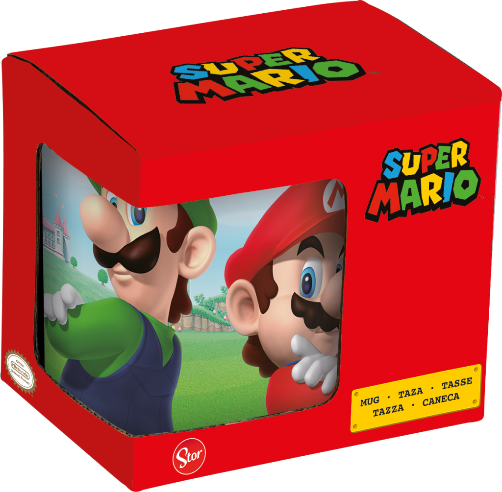 SUPER MARIO - Mario & Luigi - Ceramic Mug 11oz