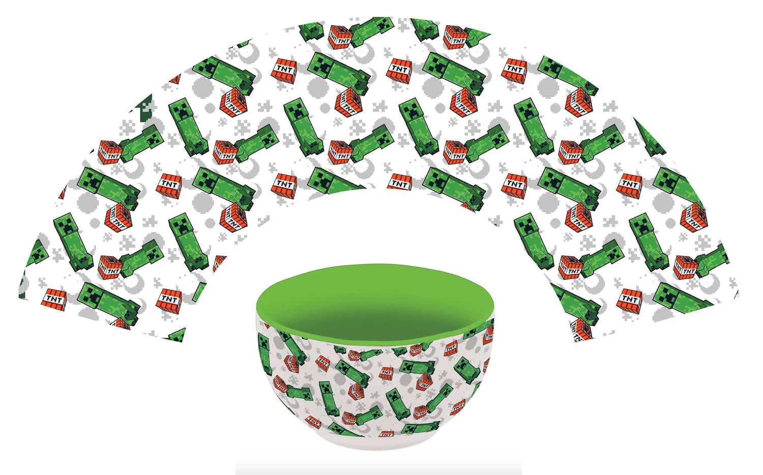 MINECRAFT - Survival Mode - Ceramic Bowl in Gift Box - 600ml