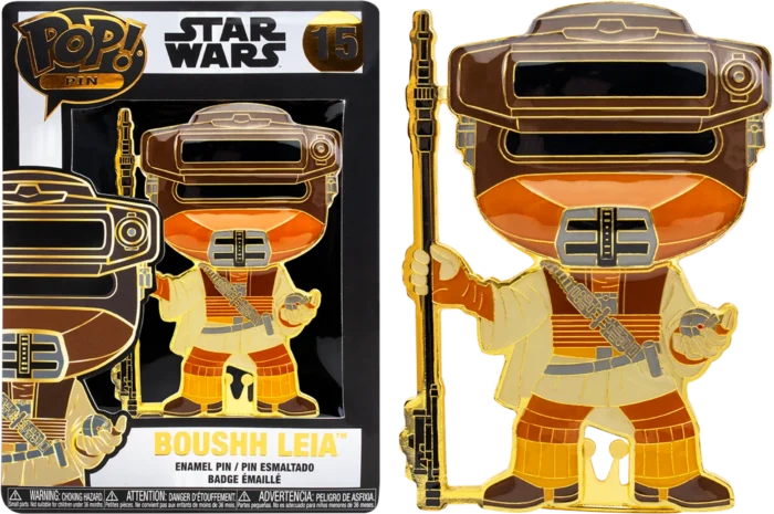 STAR WARS – Pop Large Emaille Pin Nr. 15 – Boushh Leia