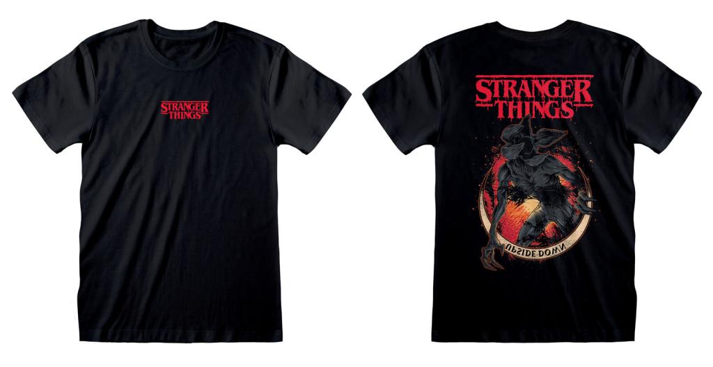 STRANGER THINGS - Demorgogon Upside Down - Unisex T-Shirt (XXL)