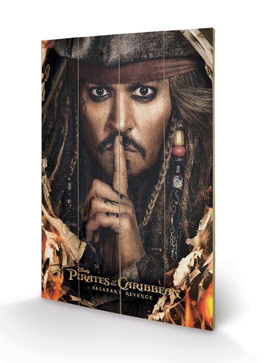 PIRATES OF THE CARIBBEAN - Wood Print 40X59 - Keep A Secret