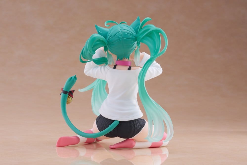 HATSUNE MIKU - Miku "Cat Ear t-Shirt" - Statue Desktop Cute 13cm