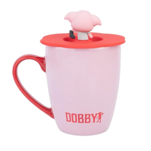 HARRY POTTER - Dobby - Mug 350ml + Silicon Lid with 3D Figure