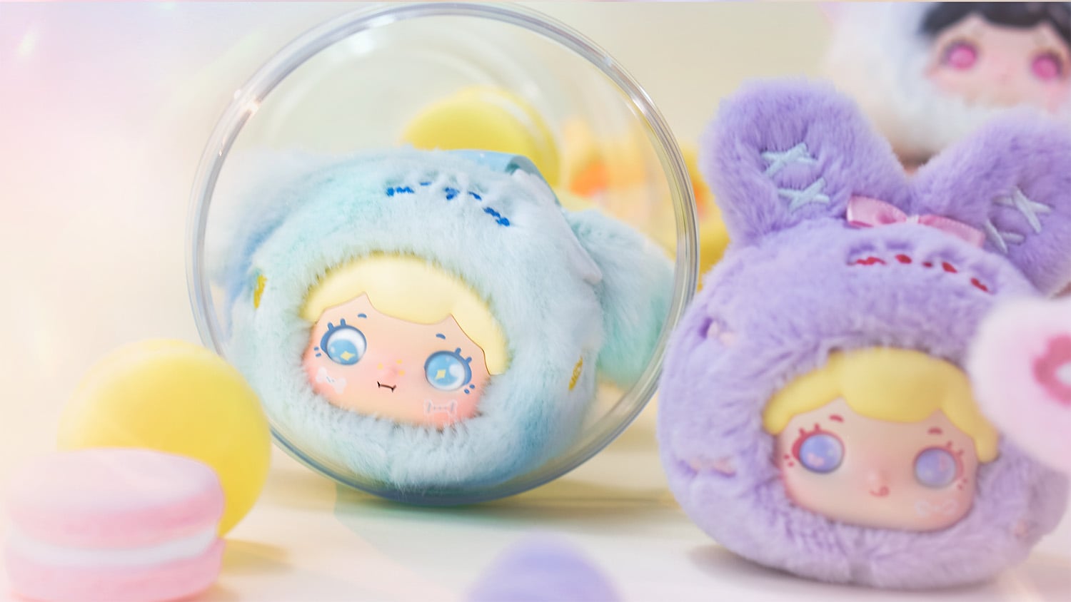 TOYBEBOP - Baobao's Fuzzy Babe Series Plush BLIND BOX - 6.5cm