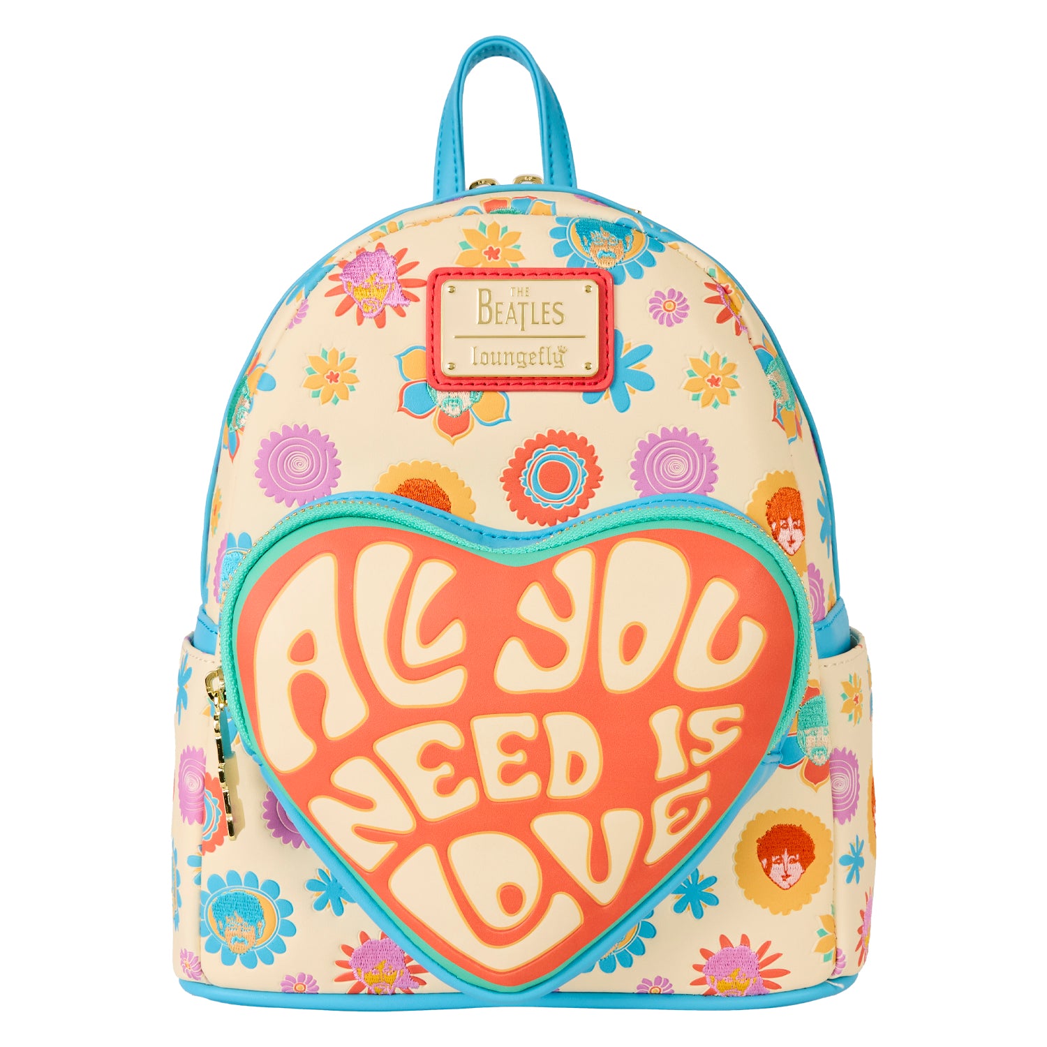 BEATLES - All You Needs Is Love - Mini Backpack LoungeFly