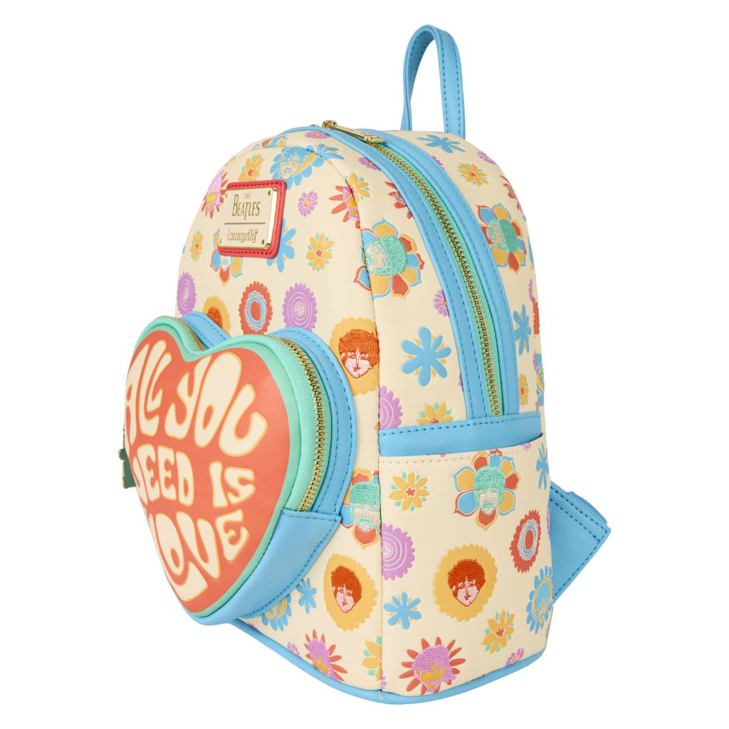 BEATLES - All You Needs Is Love - Mini Backpack LoungeFly