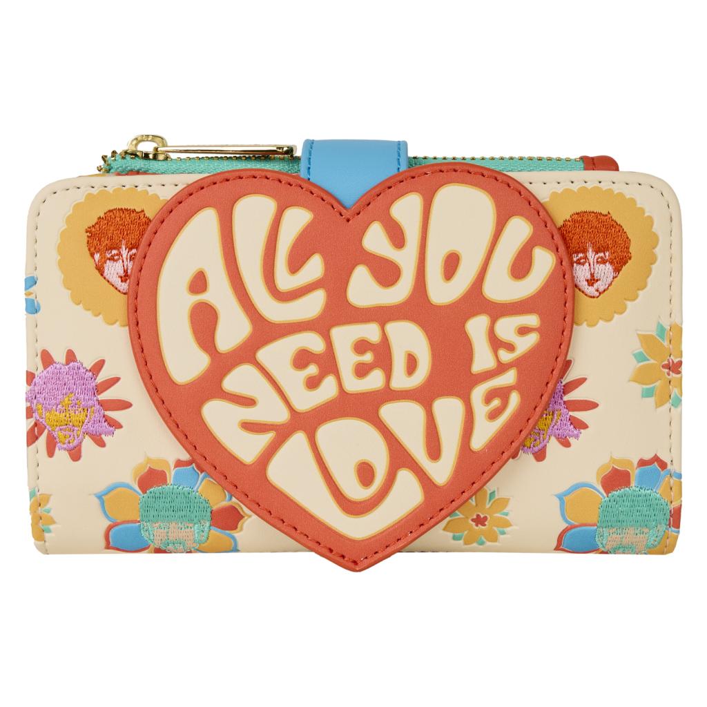 BEATLES - All You Needs Is Love - Wallet LoungeFly