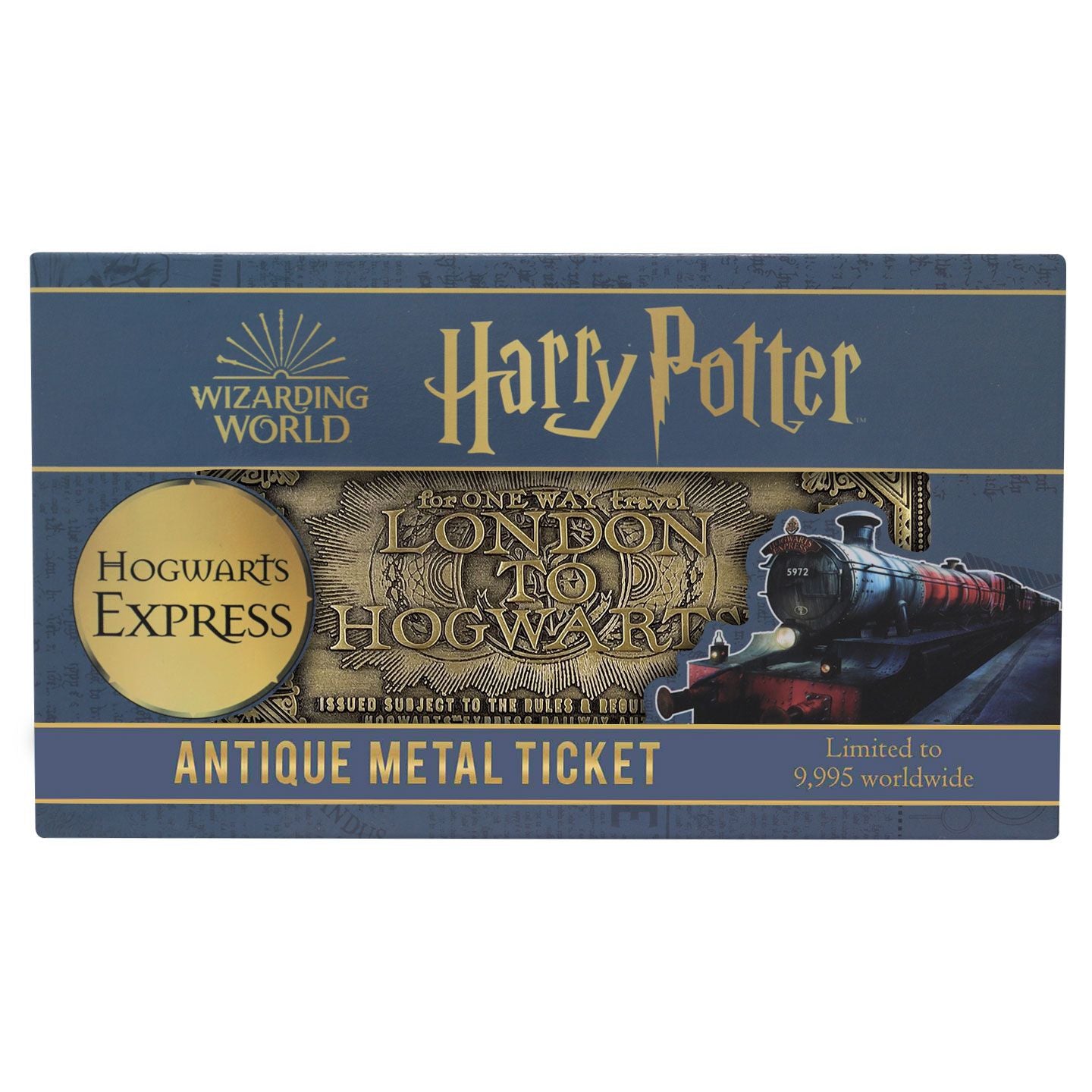 HARRY POTTER – Hogwarts-Express-Ticket – Nachbildung in limitierter Auflage