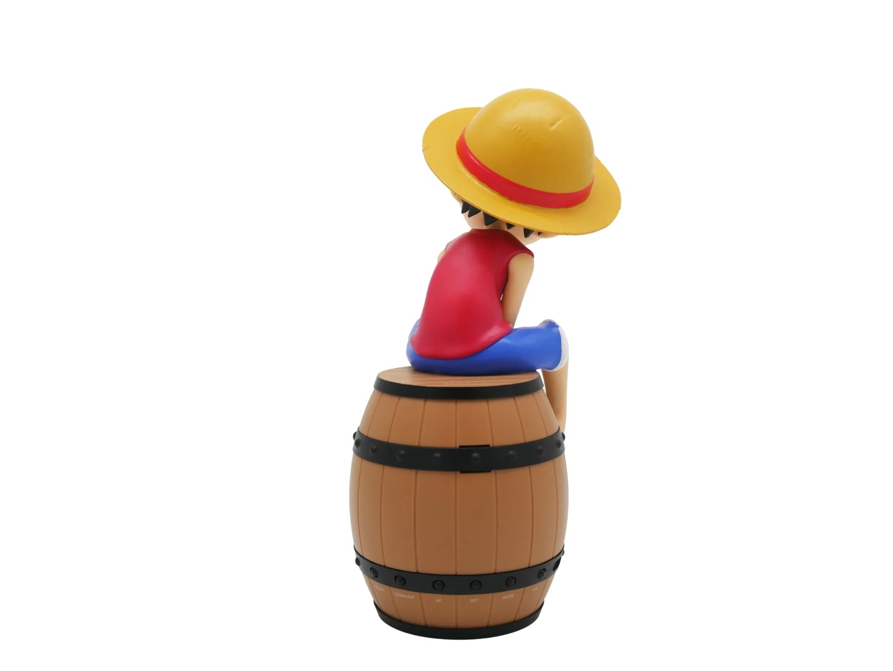 ONE PIECE - Luffy on a Barrel - LED Light-Up Alarm Clock -11inch