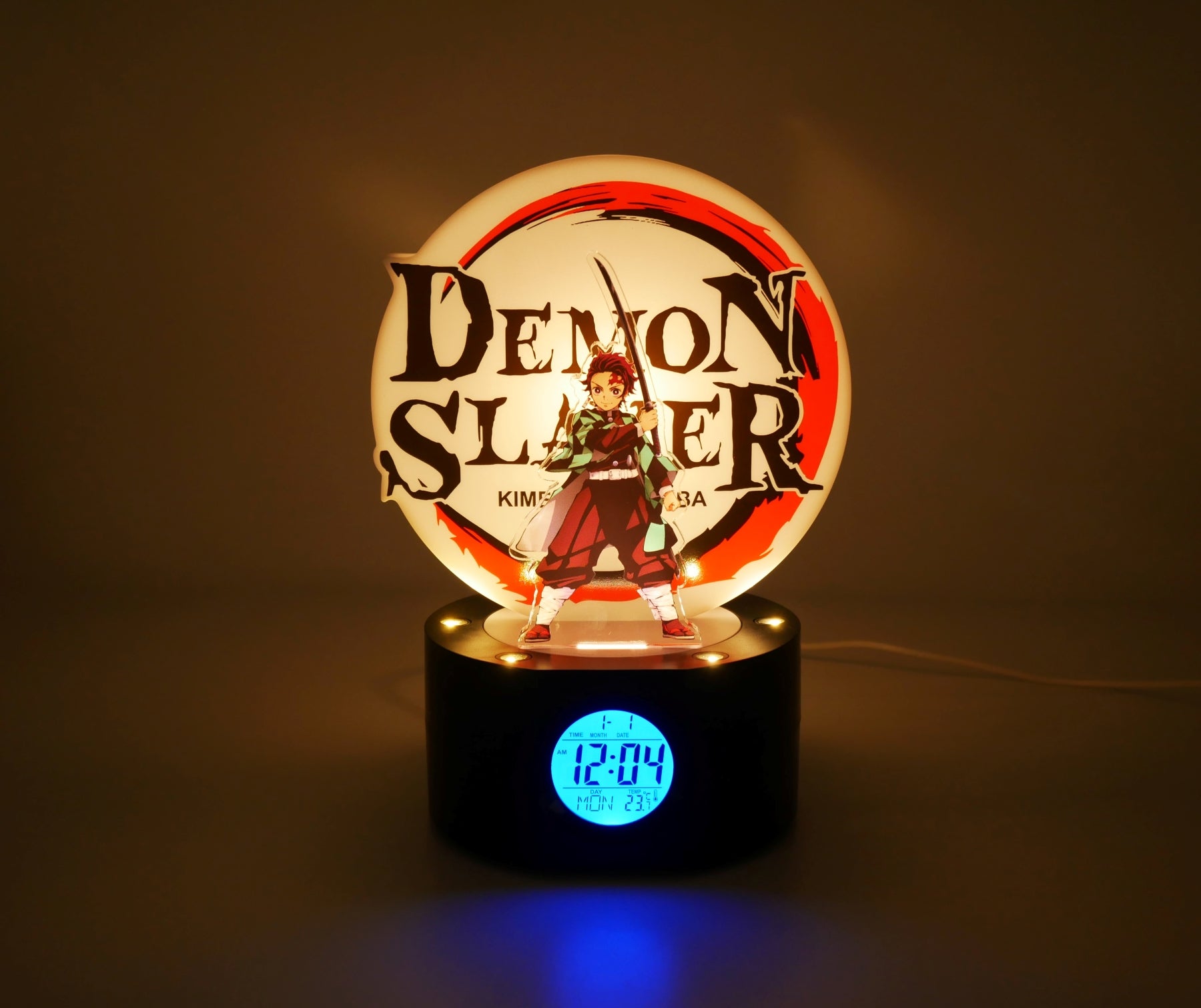DEMON SLAYER - Tanjiro - Réveil Lumineux LED - 8 Zoll