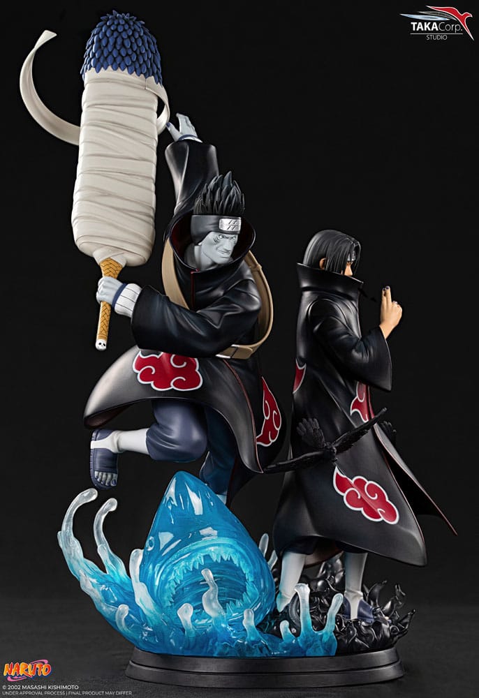 NARUTO SHIPPUDEN - Itachi & Kisame - Statue 30cm