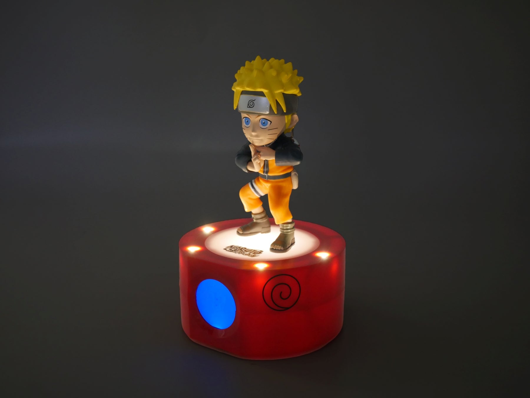 NARUTO SHIPPUDEN - LED Light-Up Alarm Clock