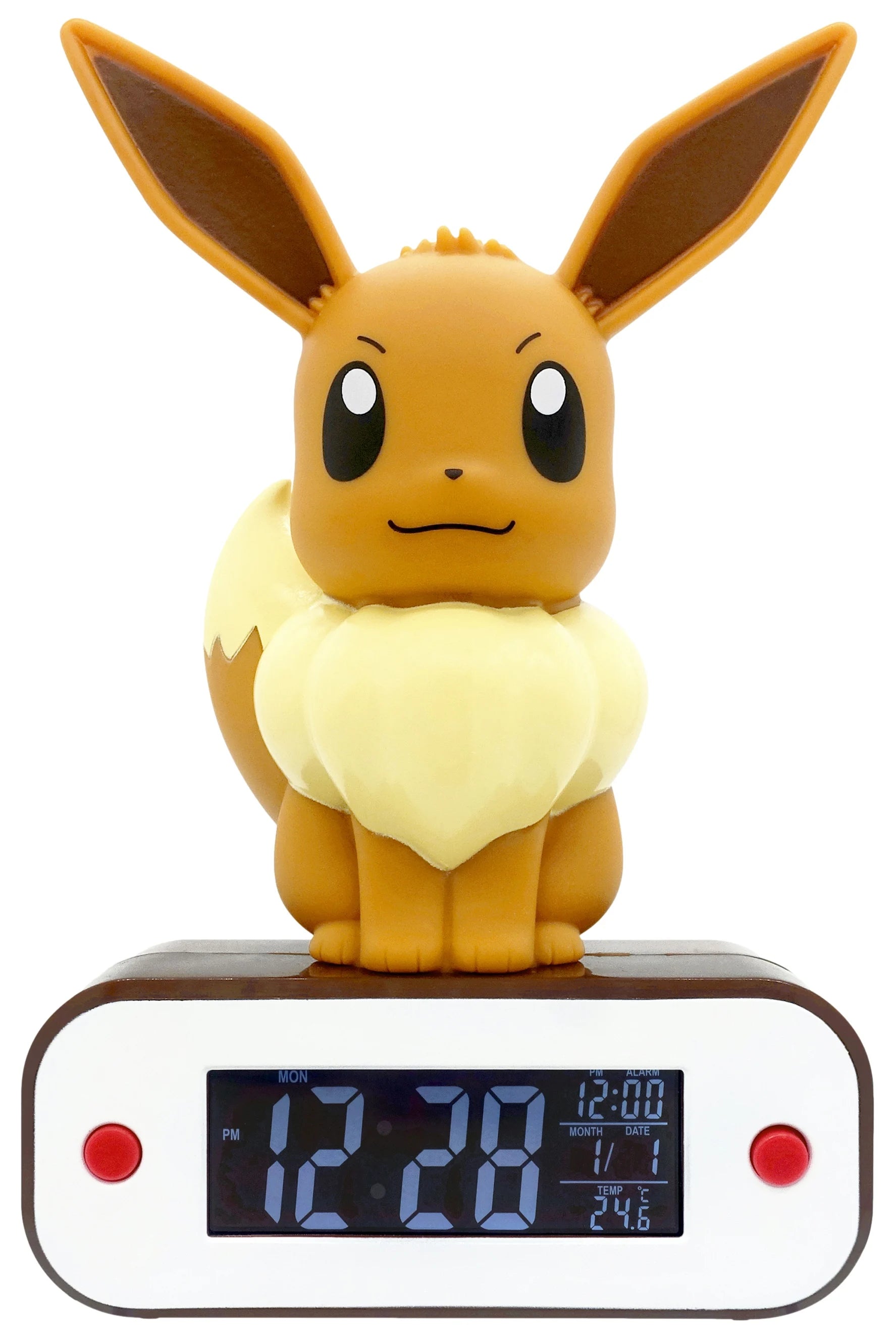POKEMON - Evoli - Wecker mit LED-Lampe