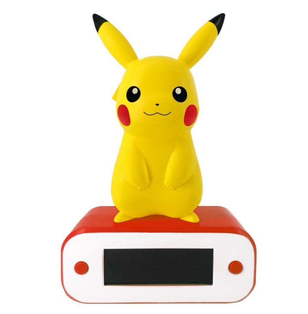 POKEMON - Pikachu - Alarm Clock with LED Lamp