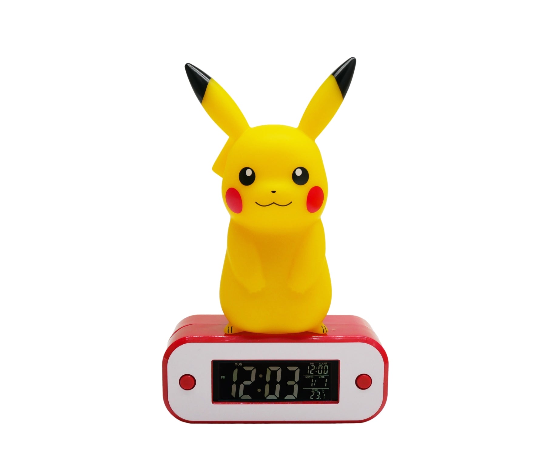 POKEMON - Pikachu - Alarm Clock with LED Lamp