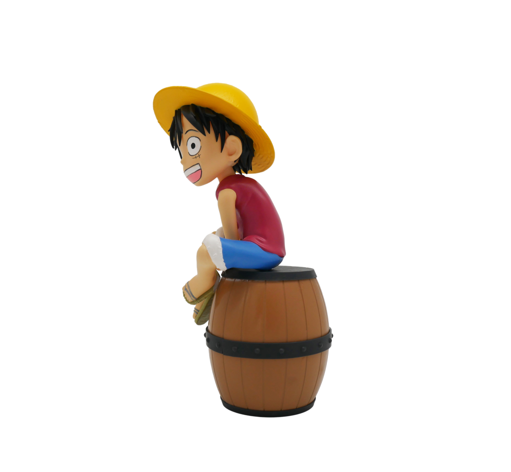 ONE PIECE - Luffy on a Barrel - Light-Up Figure - 11 inch