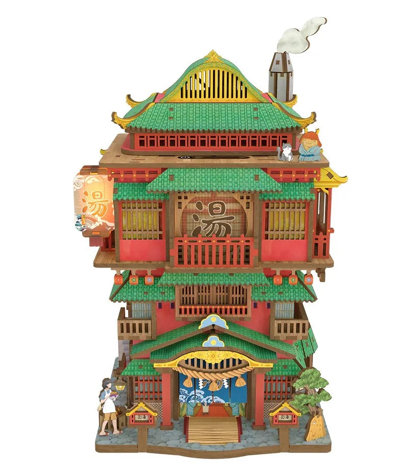 ONSEN SAGA - DIY Desktop Storage - 383pcs