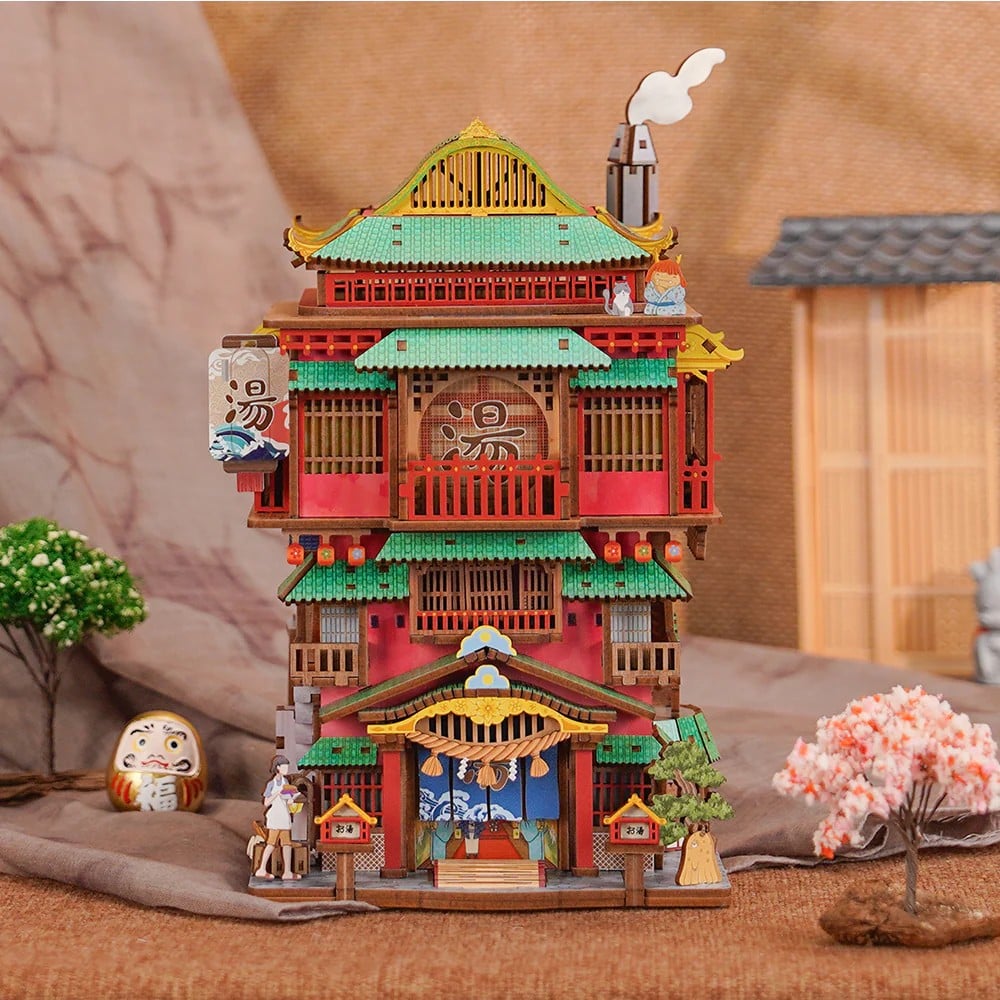 ONSEN SAGA - DIY Desktop Storage - 383pcs