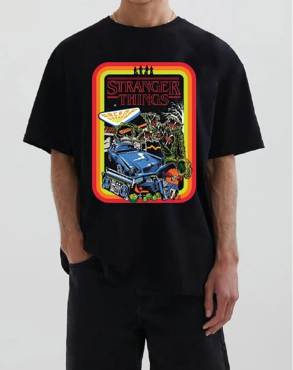 STRANGER THINGS - Arcade - Herren T-Shirt (XL)