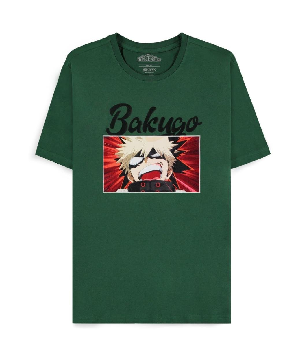 MY HERO ACADEMIA - Green Bakugo - Men's T-shirt (L)