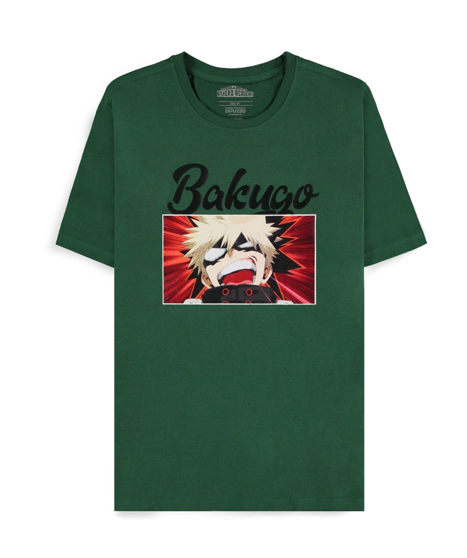 MY HERO ACADEMIA - Green Bakugo - Herren T-Shirt (L)