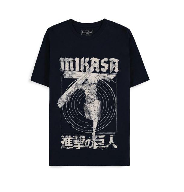 ATTACK ON TITAN - Mikasa - Herren T-Shirt (2XL)