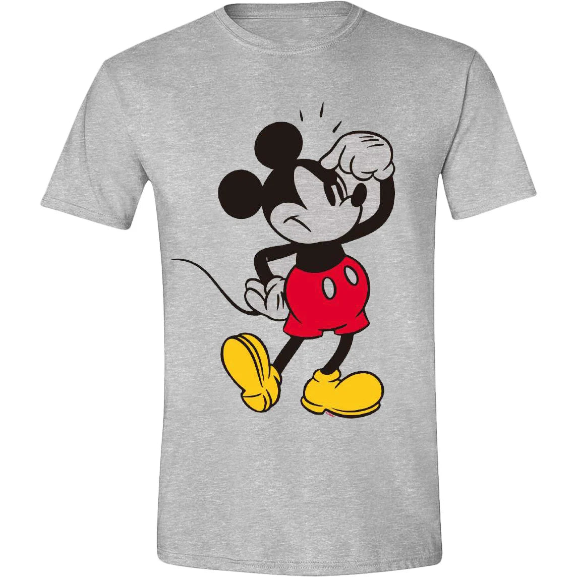 DISNEY - T-Shirt - Mickey Mouse nerviges Gesicht (XL)