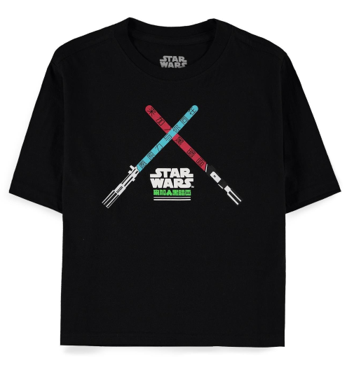 STAR WARS - Darth Maul - Kurz geschnittenes T-Shirt für Damen (2XL)