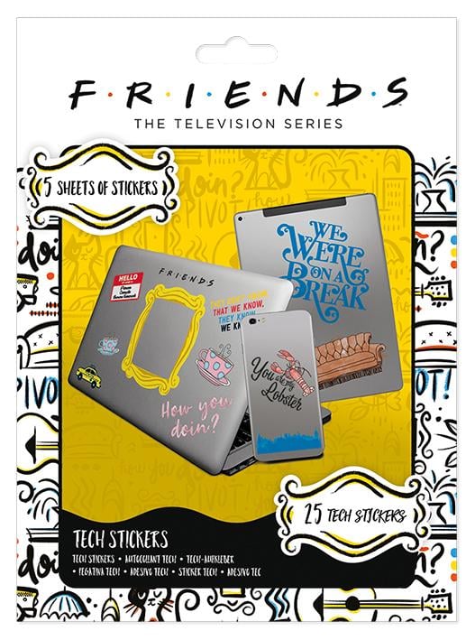 FRIENDS - Tech Stickers Pack - How You Doin'