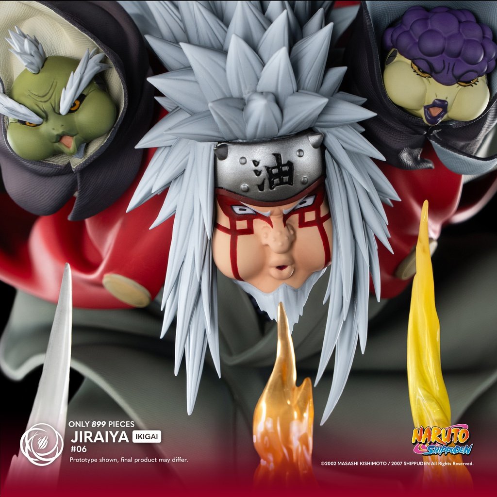 NARUTO SHIPPUDEN - Jiraiya - Statue Résine 1/6 By Tsume
