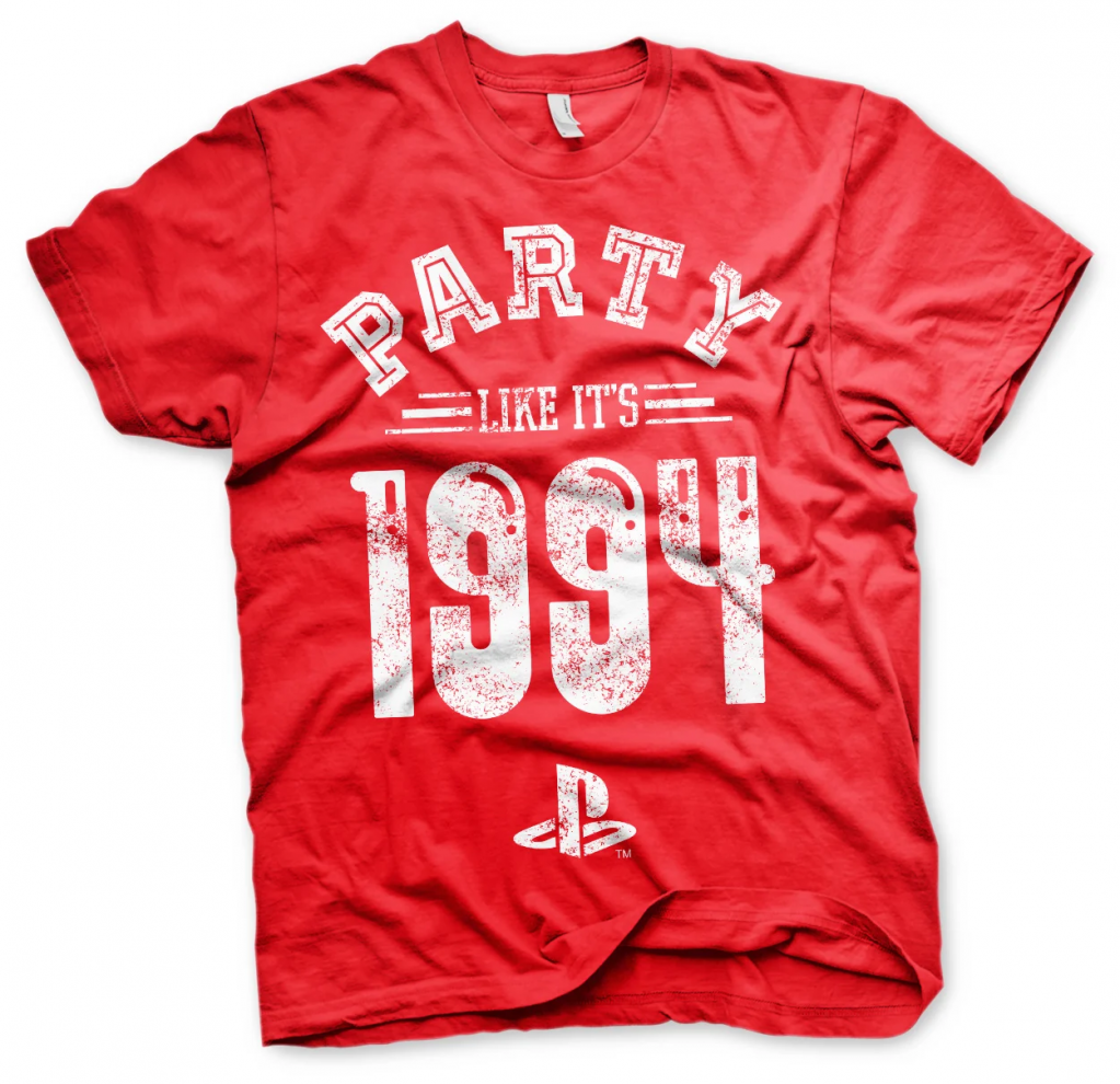 PLAYSTATION - T-Shirt Party Like It's 1994 (XL)