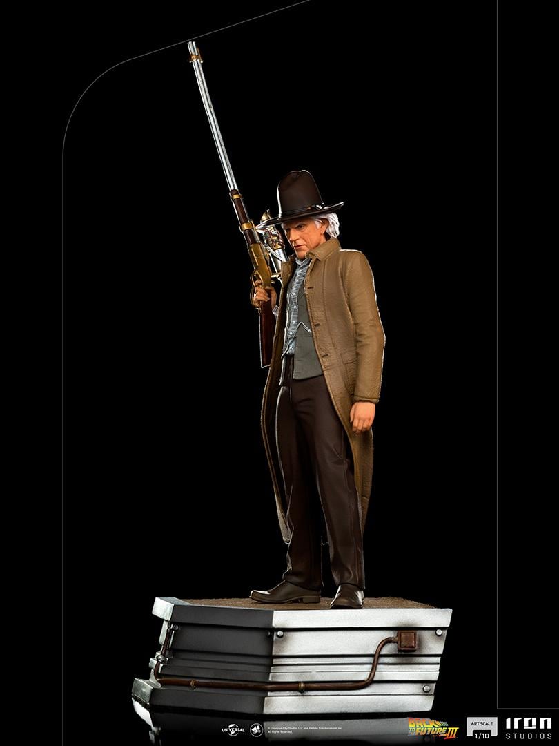 BACK TO THE FUTURE 3 - Doc Brown - Statuette 1/10 Art Scale - 32cm