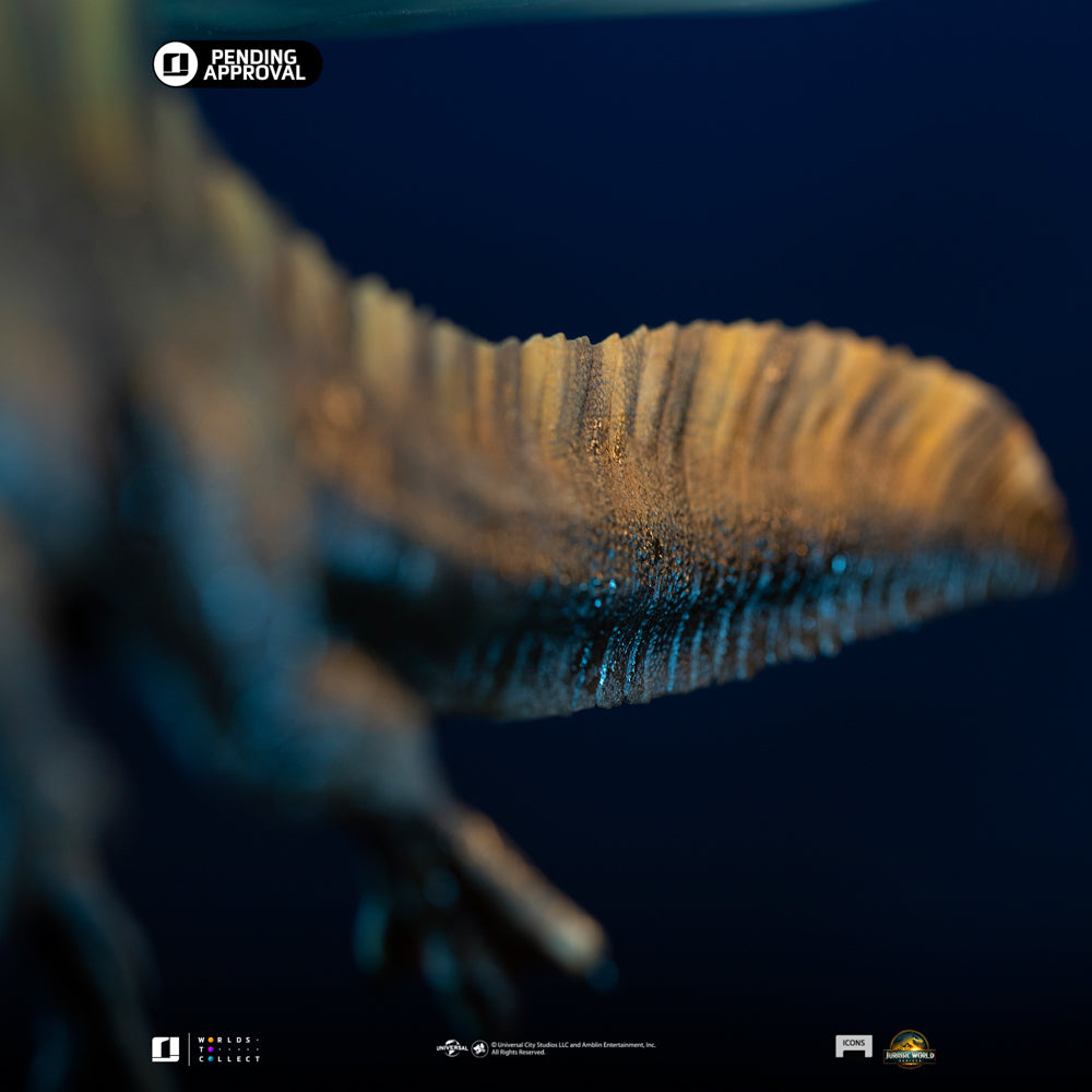 JURASSIC WORLD - Spinosaurus - Statue Icons 17.57cm