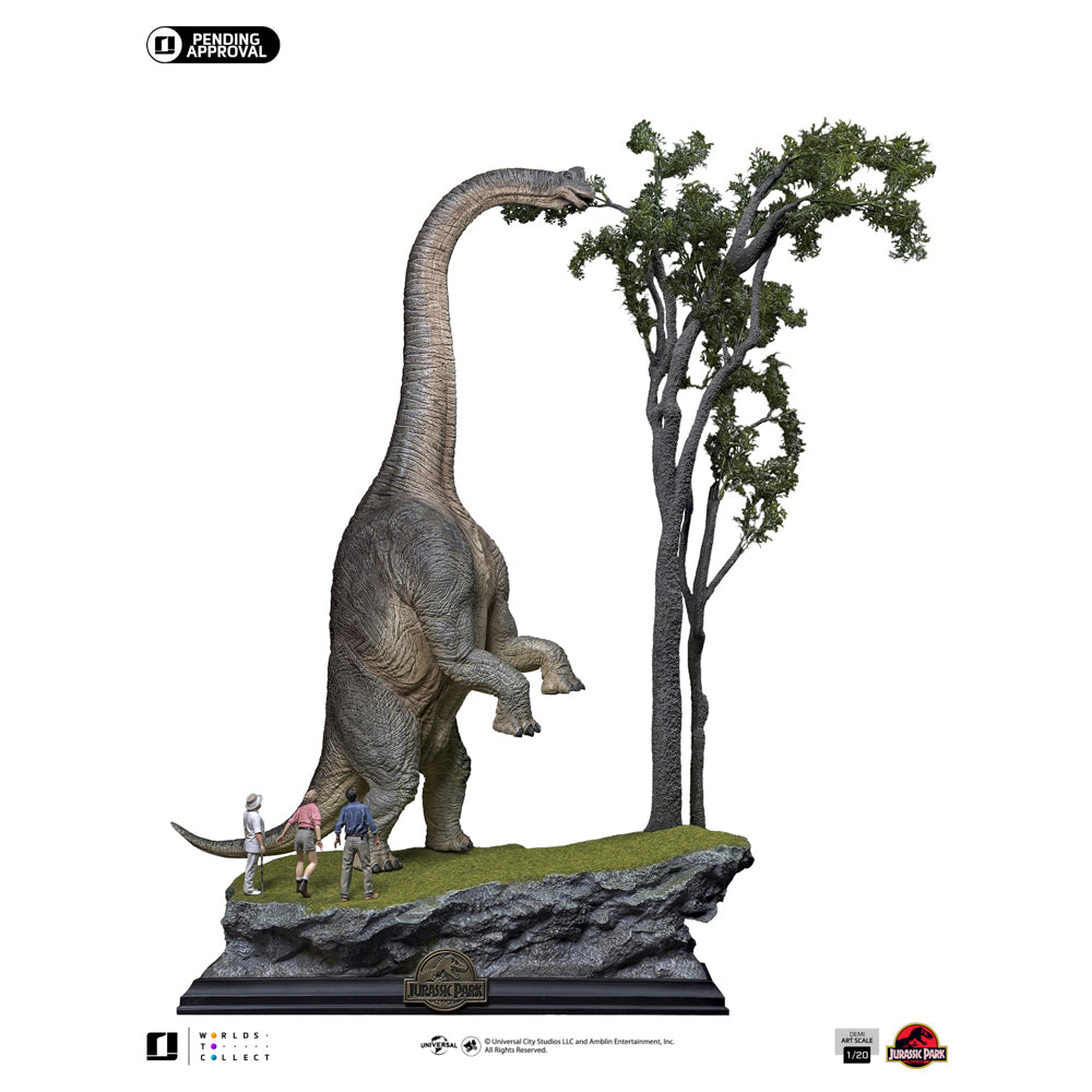 JURASSIC PARK - Welcome to Jurassic Park - Statue Demi Scale 1/20 80cm