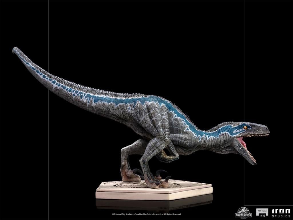 JURASSIC WORLD FALLEN KINGDOM - Blue - Statue ArtScale 1/10 19cm