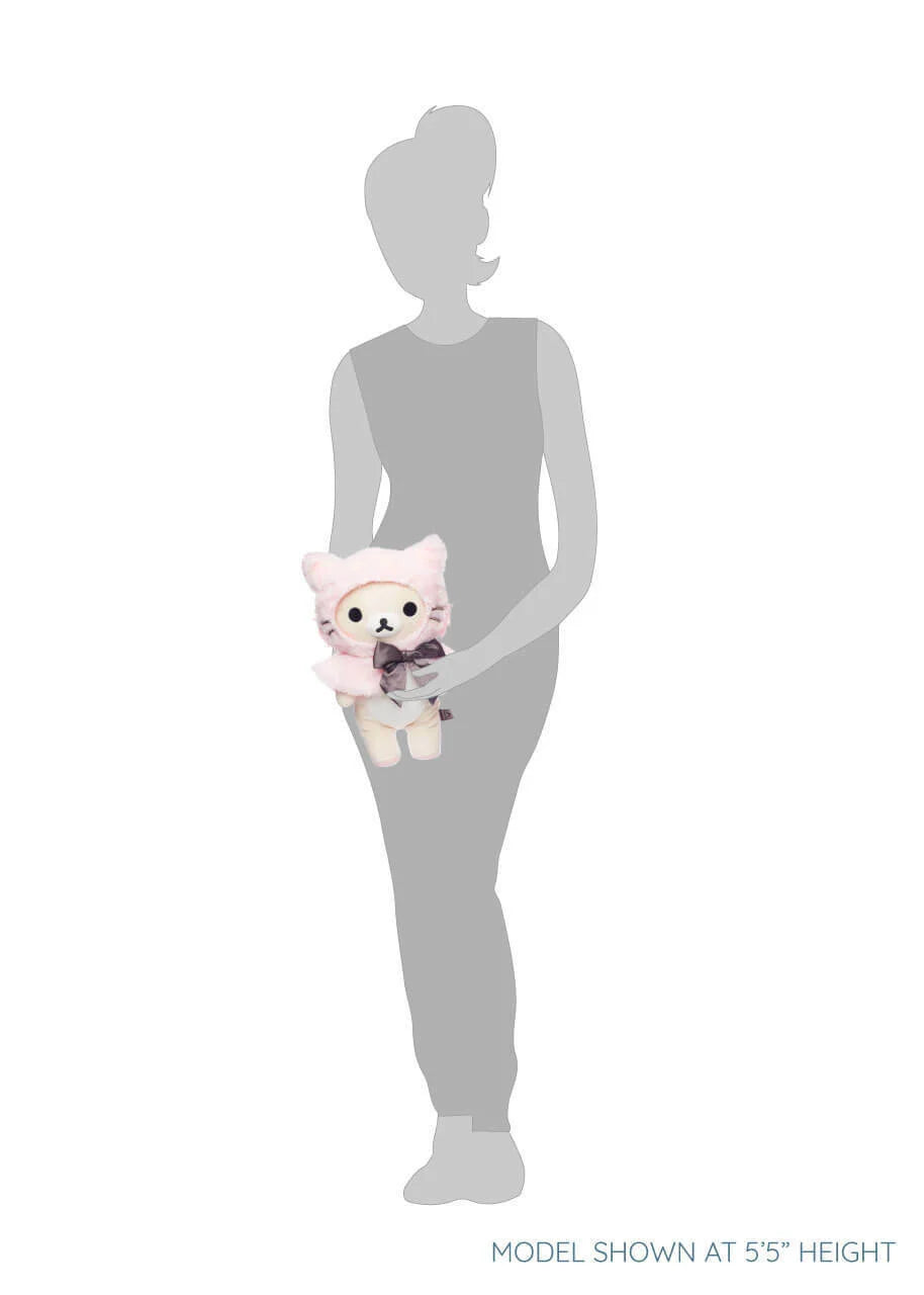 KORILAKKUMA PINK CAT - Medium Plush 33cm