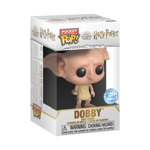 HARRY POTTER – Pocket POP – Dobby + T-Shirt (L)