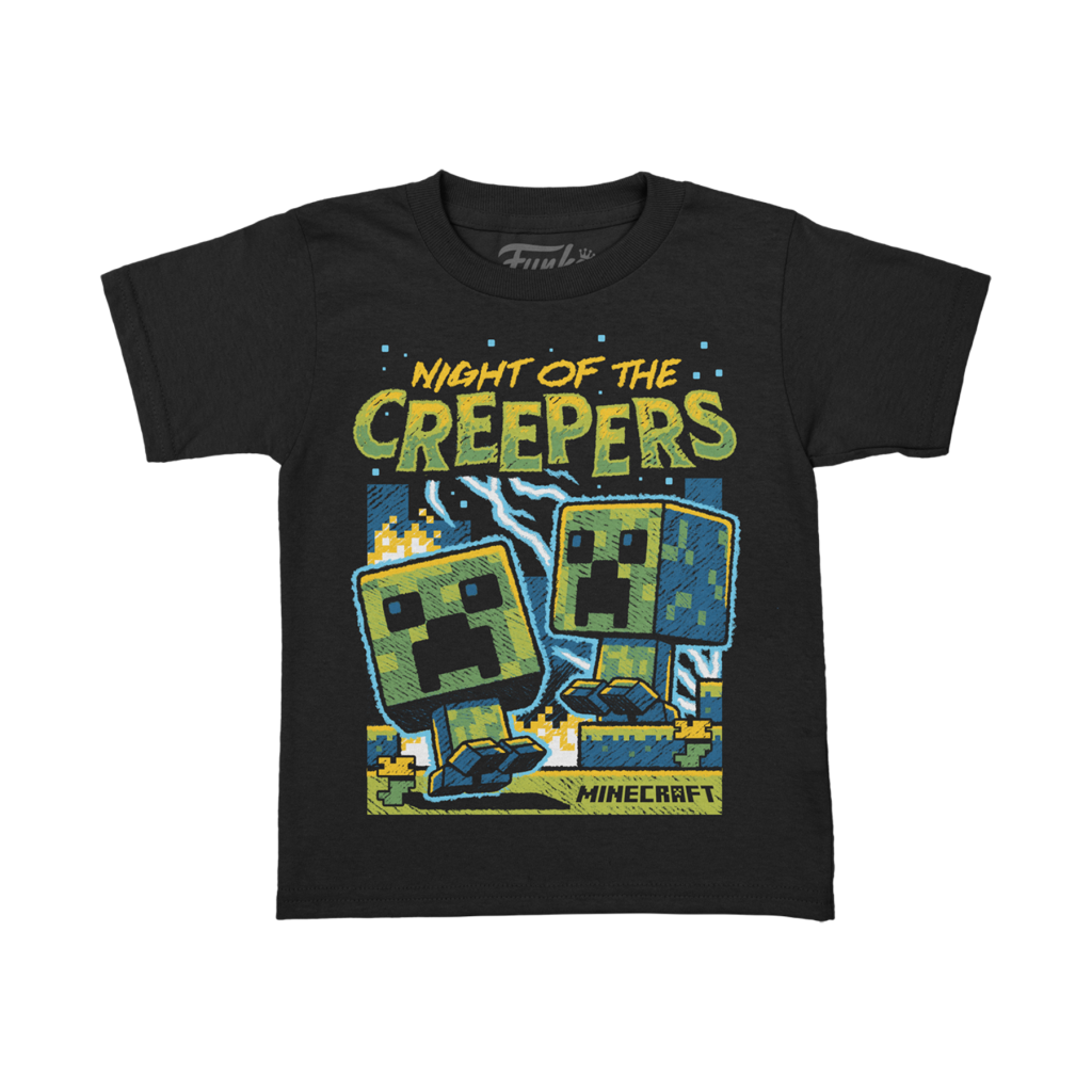 MINECRAFT - Mini POP - Blauer Creeper + T-Shirt (XL)