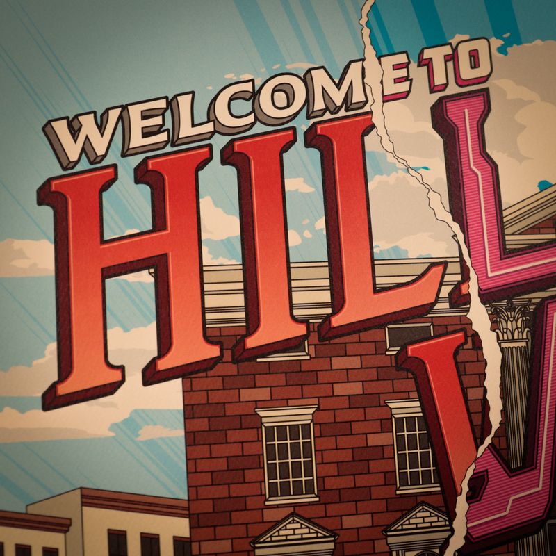BACK TO THE FUTURE - Hill Valley - Art Print - Limited Edition