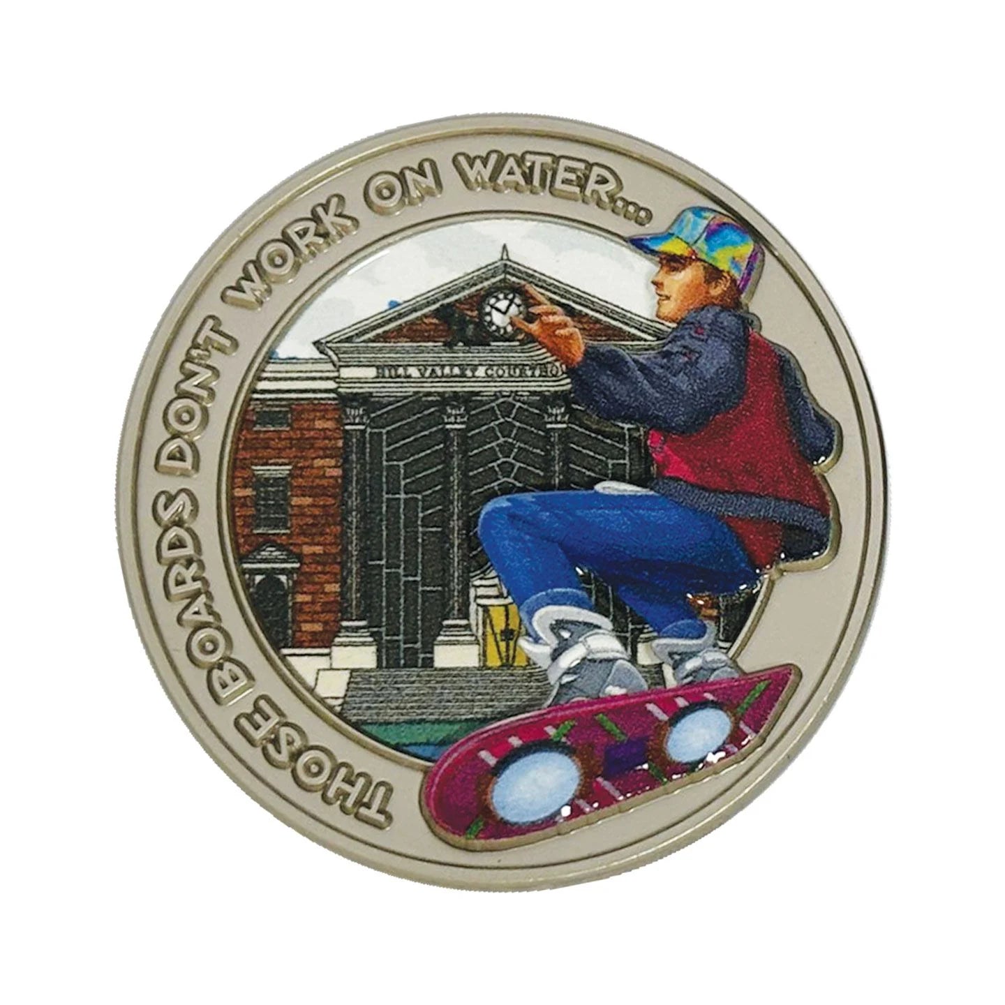 BACK TO THE FUTURE - Hoverboard - Limited Edition Coin