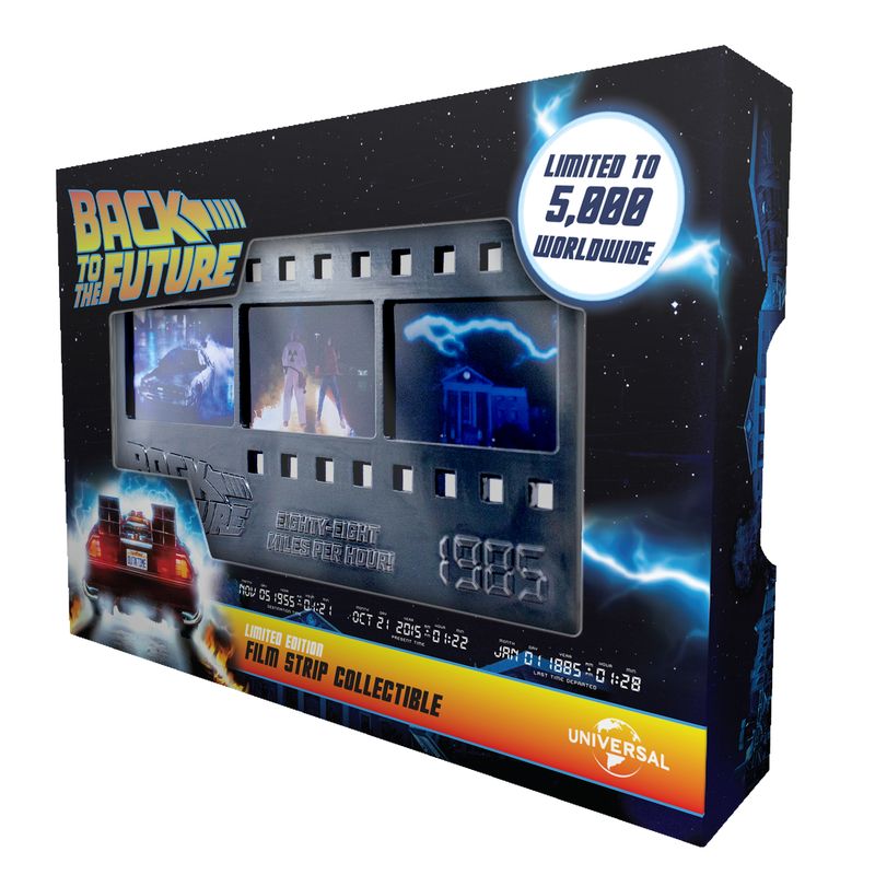 BACK TO THE FUTURE - Metal Film Strip Collectible