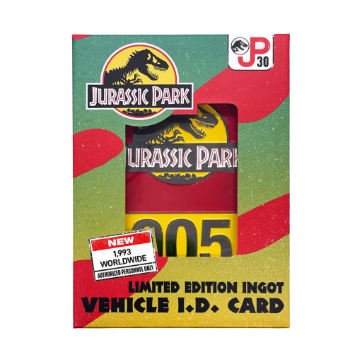 JURASSIC PARK - Jeep "30th Anniversary" - Limited Edition Ingot